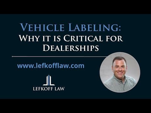 Vehicle Labeling: Why It Is Critical for Auto Dealerships