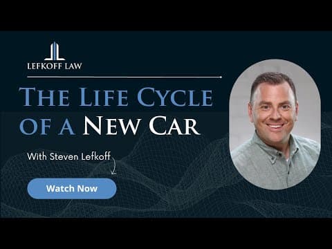 The Life Cycle of a New Car