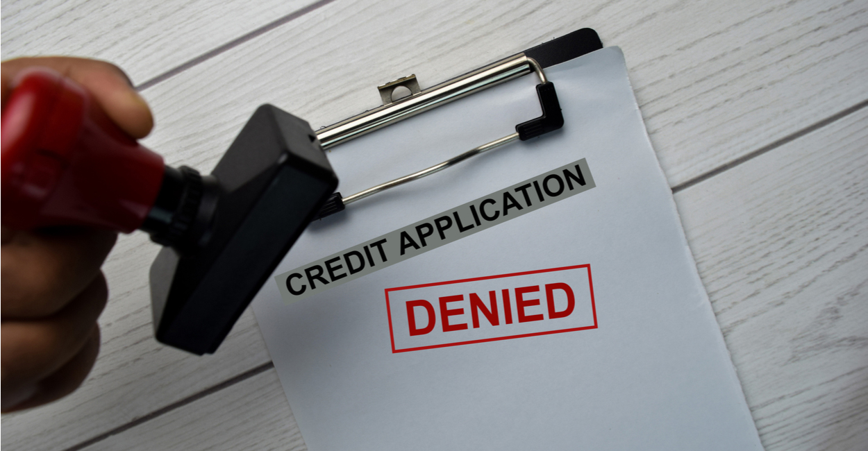 credit turn-down notice