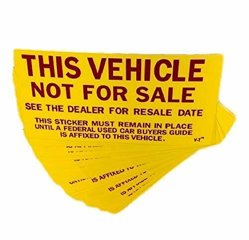 Vehicles Not For Sale